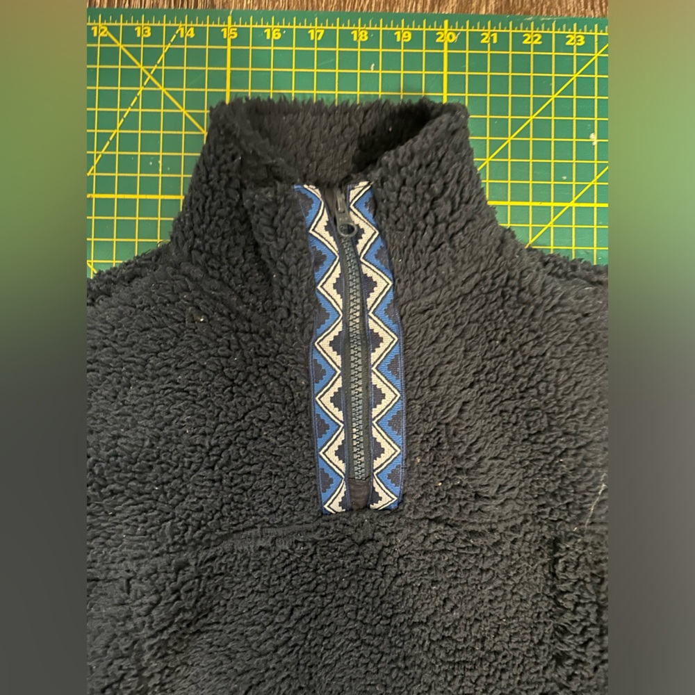 Kids Jacket Sherpa XS Navy Free Assembly - Picture 2 of 6